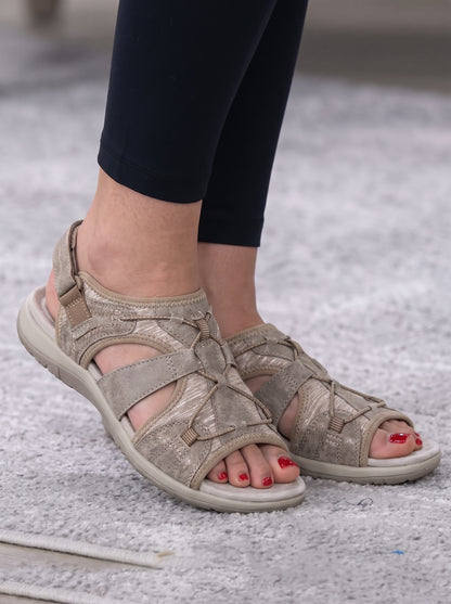 Women's Sandals with Arch Support and Adjustable Straps