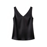 Women's Sleeveless Tank Top with V-Neck