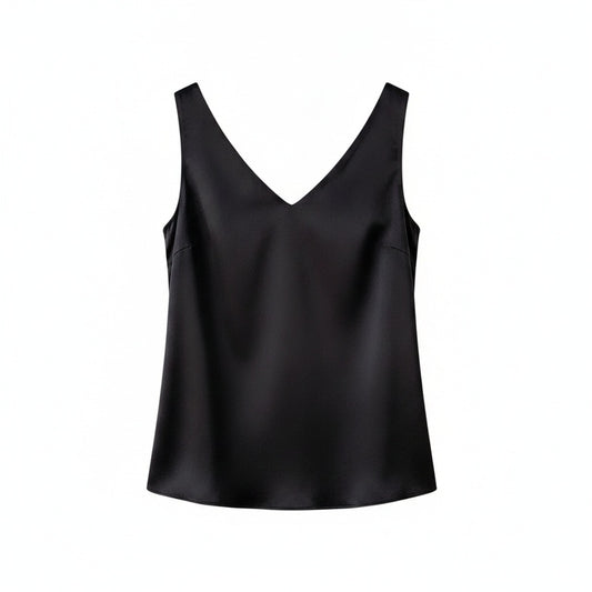 Women's Sleeveless Tank Top with V-Neck